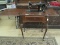 Singer Sewing Machine in Mahogany Cabinet w/ Task Light