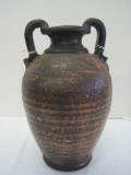 Terracotta Double Handled Vessel w/ Cork