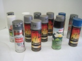 Lot - Misc. Plasti-Kote Hot Paint Spray Paint & All Purpose Spray Paint