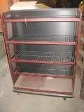 Great Store Display Rack Shelf Unit on Casters