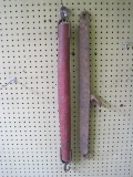 Early 2 Singletree Hitch Yokes Metal & Wood