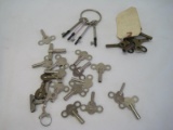 Misc. Clock Keys & Skeleton Type Keys