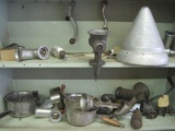Lot - Universal No.333, No.2, Economy Food & Meat Choppers, Strainer, Etc.