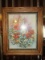 Floral Bouquet Print in Wood Frame/Matt