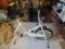 White Metal Exercise Bike by Sears