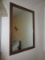 Wood Frame Wall Hanging Mirror