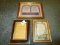 Lot - Religious Prints in Frame, 1 'Dear Aunt' in Gilded Frame