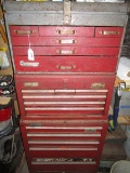 Remline Home Tool Storage Metal/Red w/ Contents