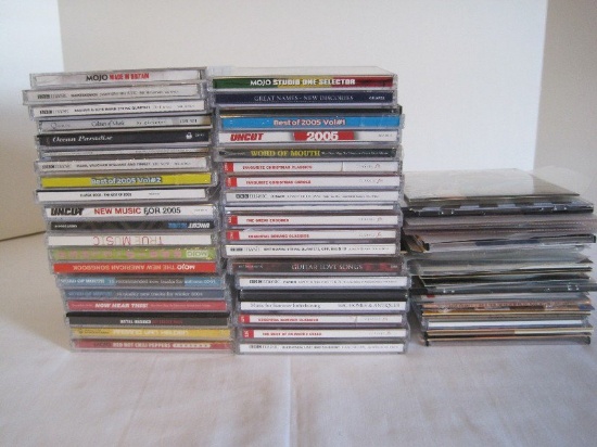 40+ CD's Soul Jazz, Classical, Christmas Prince, True Music Unsigned Bands, Made in Britain, Etc.