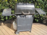 Char-Broil Quick Set Propane Gas Patio Grill w/ Cover