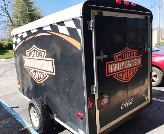 ONLINE HARLEY TRAILER, CONTENTS AUCTION #7676