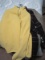 Lot - Yellow Fleece Jacket by Izod Perform X, Santana Size L/G Tartan Fleece Jacket