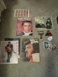 Elvis Lot - Boxcar Elvis Fact Cards, Elvis Presley © 1977 Magazine, Patches, Elvis Pictures