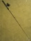Sigma Graphite 2400-035 Shakespeare Open Face Spinning Reel on Black Hawk Graphite Rod