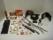 Lot - Men's Billfolds, 2 Western Bolo Ties Dees Design Mexico & Other, A Cuff Links