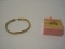 Lot - Child's Little Precious 1/20 - 12K Gold Filled Bracelet, 10K Band & Bead Bracelet