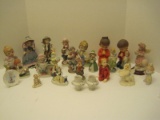 Lot - Misc. Porcelain/Ceramic/Molded Figurines Angels