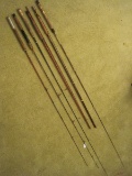 6 Fishing Rods Only Fenwick, True Temper Model 6005 8 1/2'