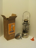Original Vintage Aida Express German 1500 Record Kerosene Lantern Lamp w/ Box