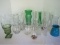 Lot - Misc. Glass/Crystal Bud, Rose Bowl & Other Vases
