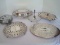 Lot - Silverplate Serving Dishes Engraved Trivets, Etc.
