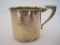 S&B Sterling Baby Cup Engraved Initials J.F.S.
