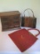 Lot - Vintage Ladies Handbags & Jewelry Box