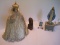 Religious Lot - Holy Infant Jesus, Madonna Statue Lamp w/ Music Box