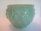 McCoy Pottery Jardinière Planter Quilted Leaf & Berry Pattern