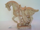 Ceramic Chinese Tang Dynasty Style Horse Figurine