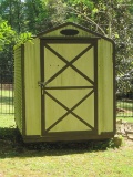 Leonard Metal Utility Building w/ Barn Style Door