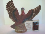 Wild Turkey Figural Austin Nichols & Co. Porcelain Decanter Liqueur Bottle
