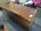 Lane Altavista V.A. Wooden chest w/ Inlay Divided Shelf, Green Felt Upholstery