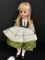 Madame Alexander Doll German Theme Doll, Floral Pattern Dress, Shoes, No Stand