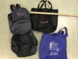 Lot - Tote Bags, Back Pack, Etc.