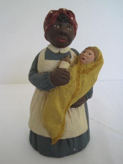 Story Book Collection of Miniatures by Carolyn Carpin African American Nanny