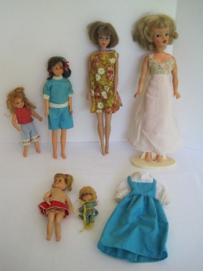 Lot - Vintage Mattel Inc. Doll Set  ©1965 Bendable Buffy & Mrs. Beasley Dolls