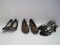 3 Pair Ladies Shoes Unlisted Size 8 1/2, Easy Street 8.5 & Kim Rogers Size 8 1/2