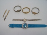 Lot - Ladies Wrist Watches 2 Citizen Quartz, Pulsar, Timex & Other