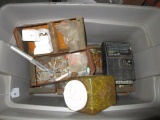 Lot - Misc. Metal Containers w/ Contents, Nails, Etc.