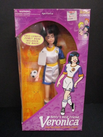 Veronica, Betty's Best Friend Doll in Original Box w/ Comic Book © 2000 Playing Mantis