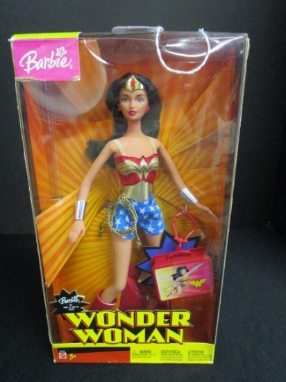 Barbie as Wonderwoman Doll in Original Box Mattel © 2005