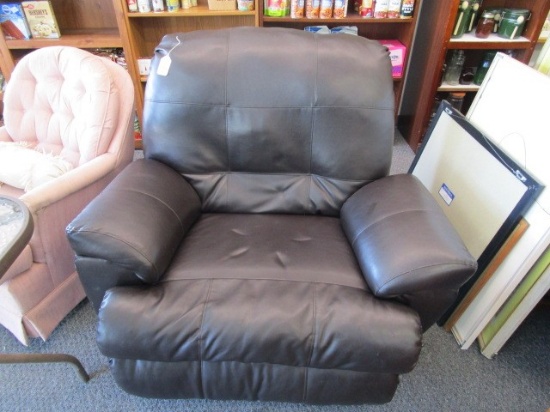 Black Leather Chair Recliner