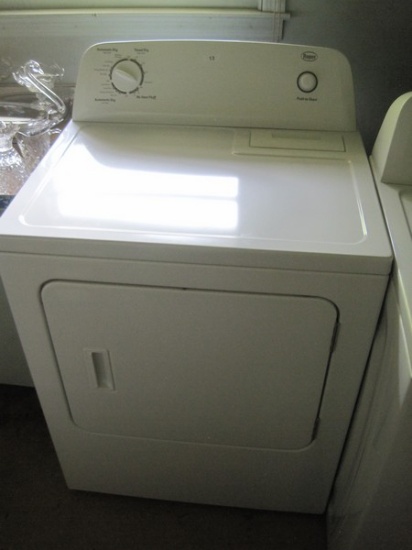 White Roper Electric Front Loader Dryer