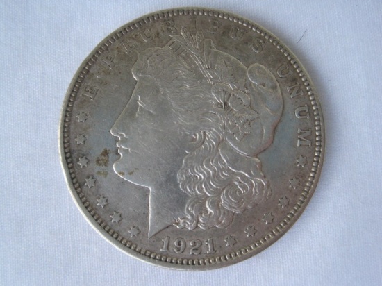 1921 Morgan Silver Dollar Coin 90% Silver