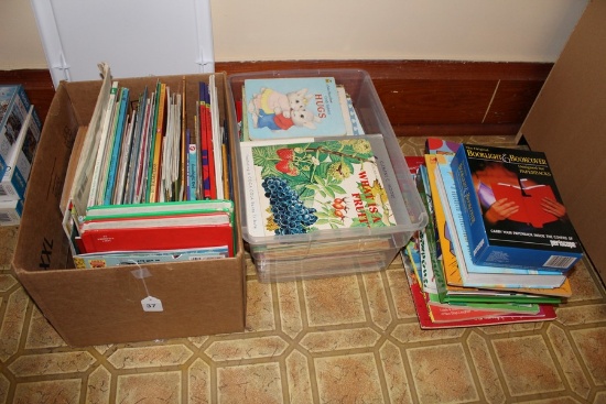 Lot - Books, Kids Books, Disney, Voyager Books, Etc.