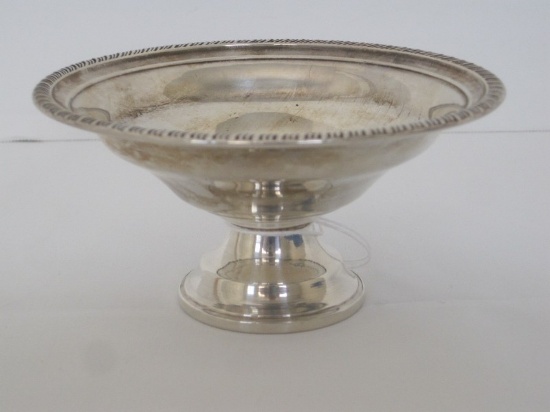 Sterling Compote #166 Reinforced w/ Cement Base (84 grams)
