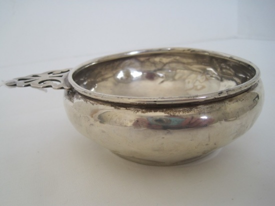 Preisner Sterling Porringer w/ Handle #177 Engraved Thomas 4-14-52(77.3 grams)