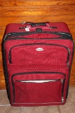 Ricardo Beverly Hills Red Fabric Travel Case on Wheels