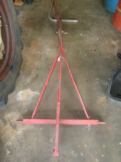 Red Metal Tractor Attachment Piece